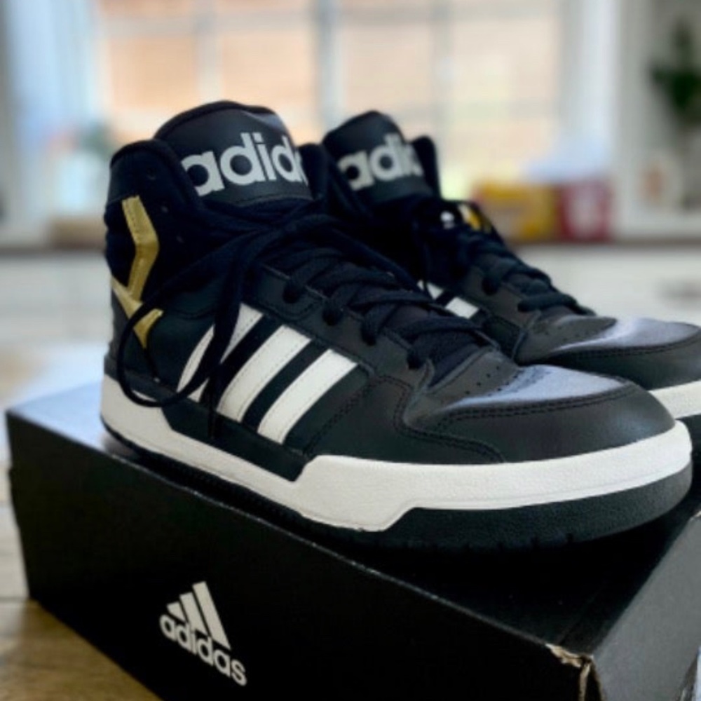 Adidas Entrap Mid Basketball Shoes Gem
